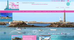 Desktop Screenshot of camping-phare-ile-vierge.com